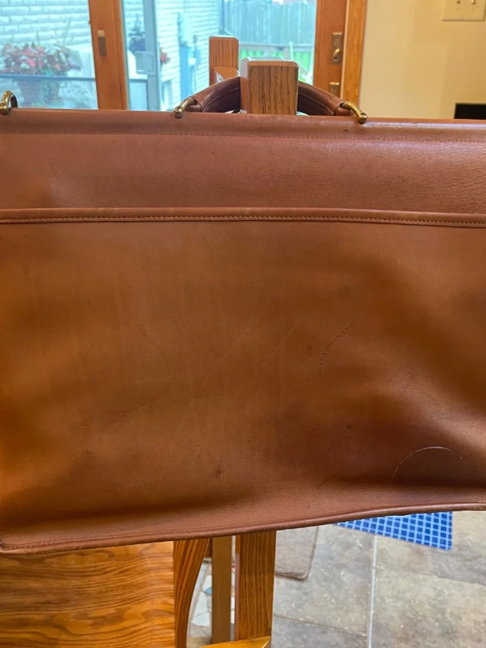 vintage coach briefcase, beautiful condition